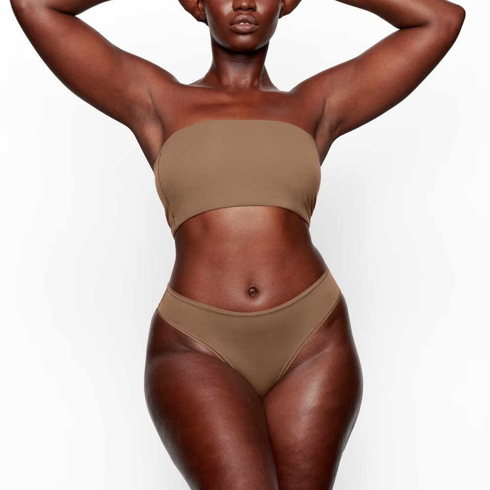 NWT SKIMS FITS EVERYBODY BANDEAU - Size XXL | Oxide